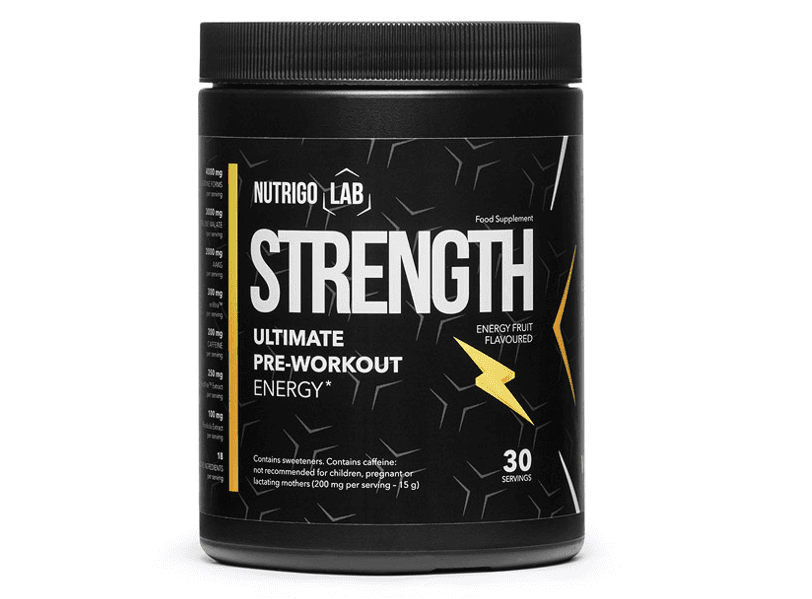 Nutrigo Lab Strength — Pre-Workout Strength & Energy Formula